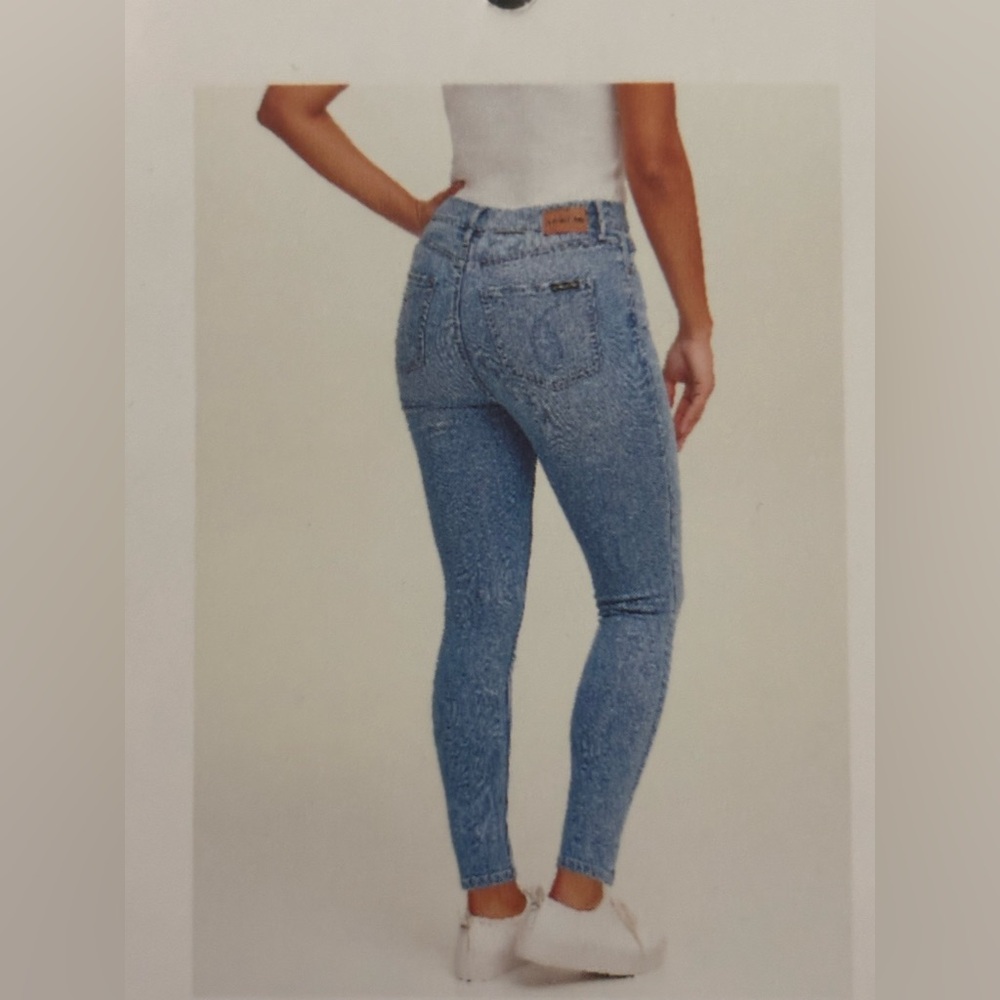 Calvin Klein High-Rise Skinny Women’s Jeans - Light Blue